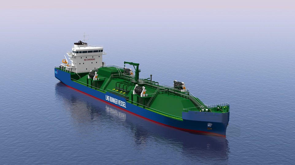 lng bunker vessel image